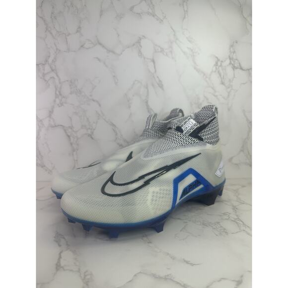 Men's Nike Alpha Menace Elite 3 Ghost White Football Cleats CT6648-102 Size 11 - Picture 2 of 6